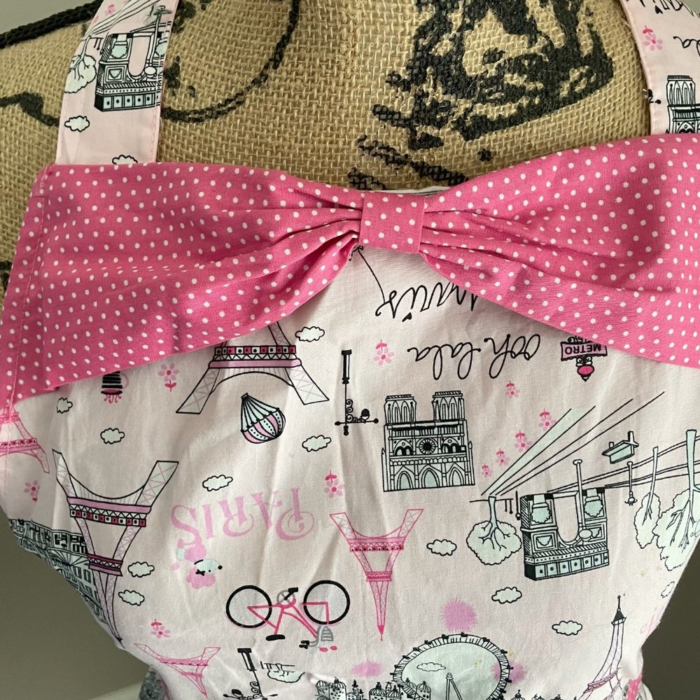 Paris inspired Apron - Picture 4 of 6
